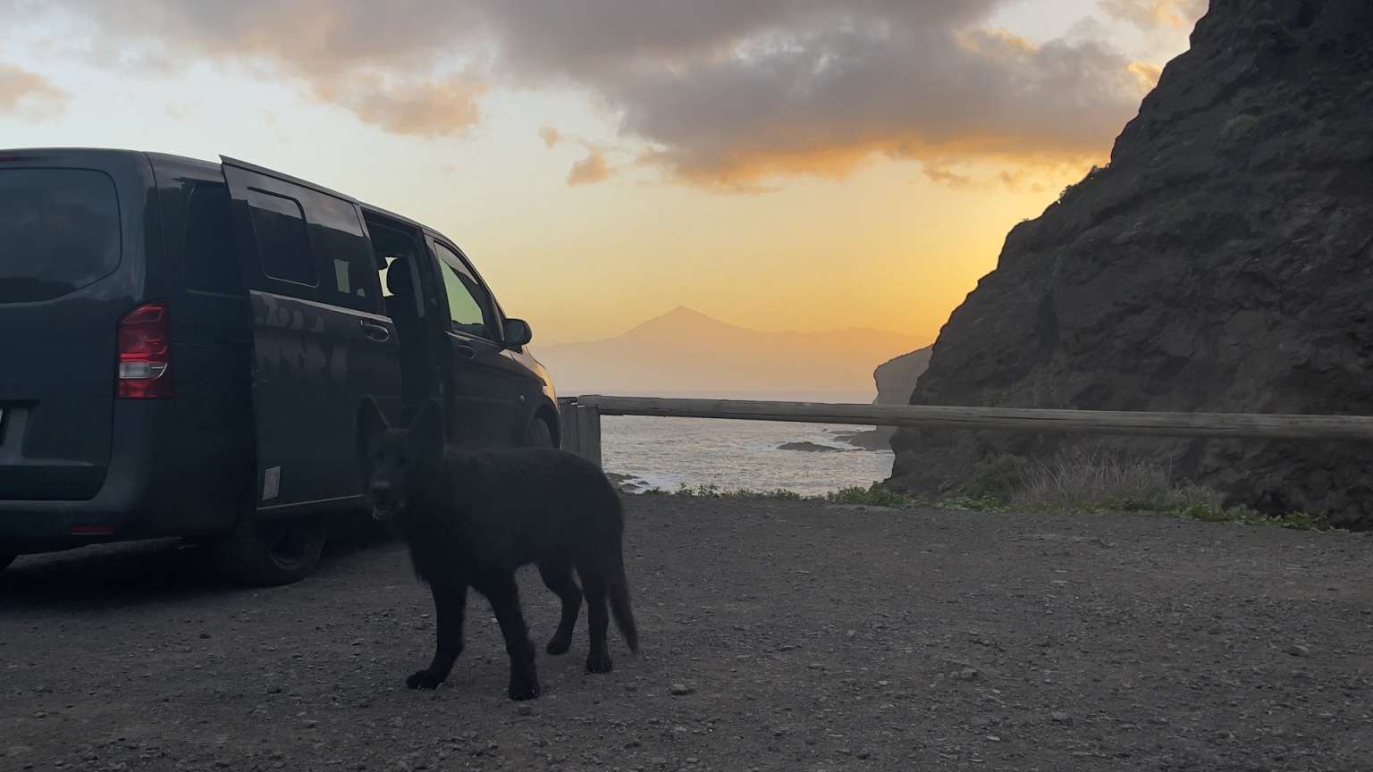 Reisen mit Hund - Vanlife La Gomera
