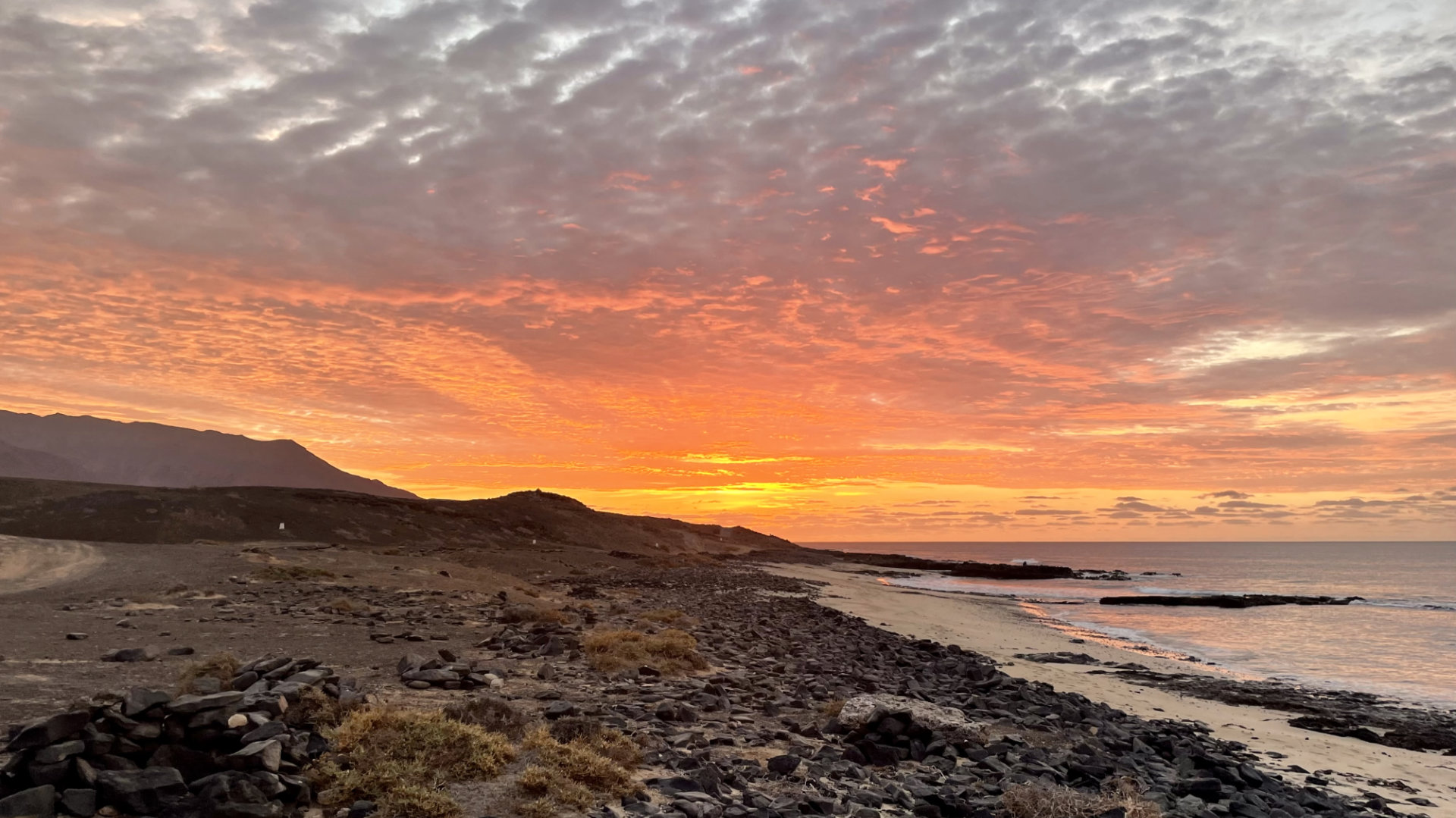 Playa Punta Salinas - Sonnenuntergang am Meer