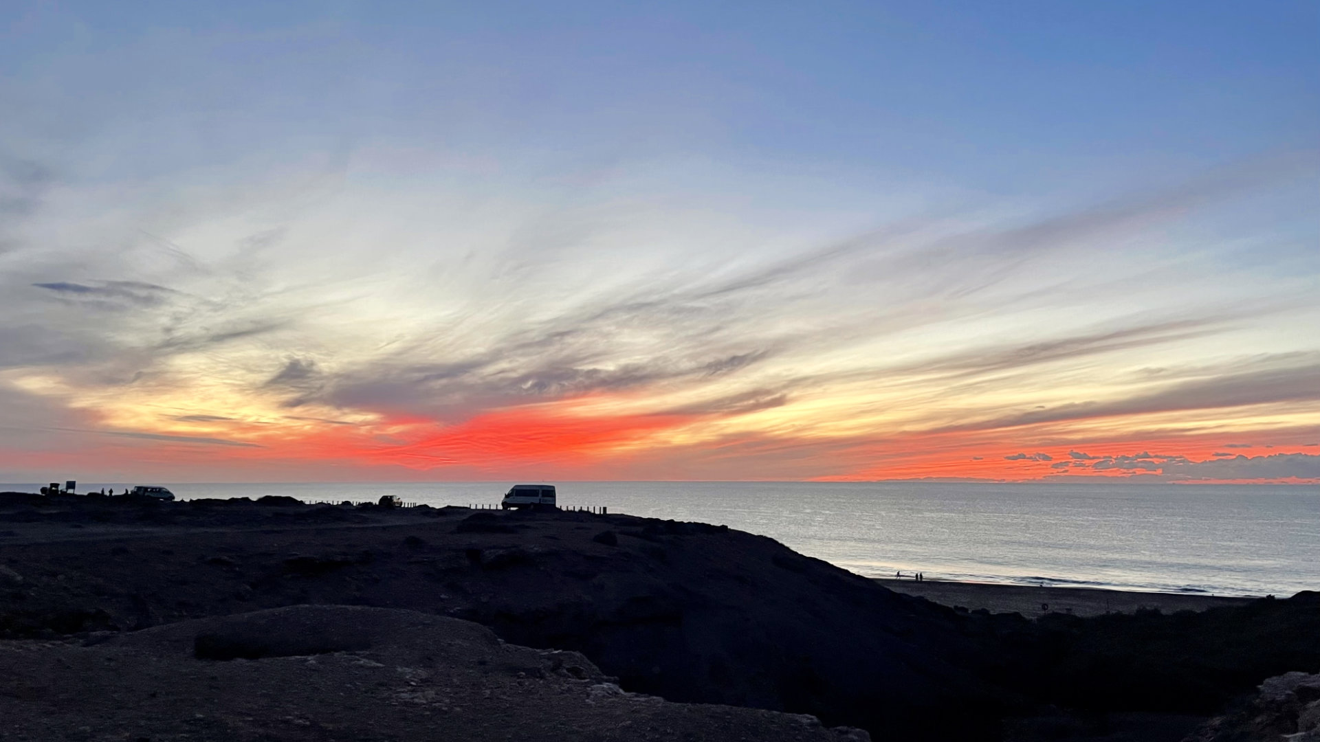 Piedra Playa - Vanliving Sonnenuntergang