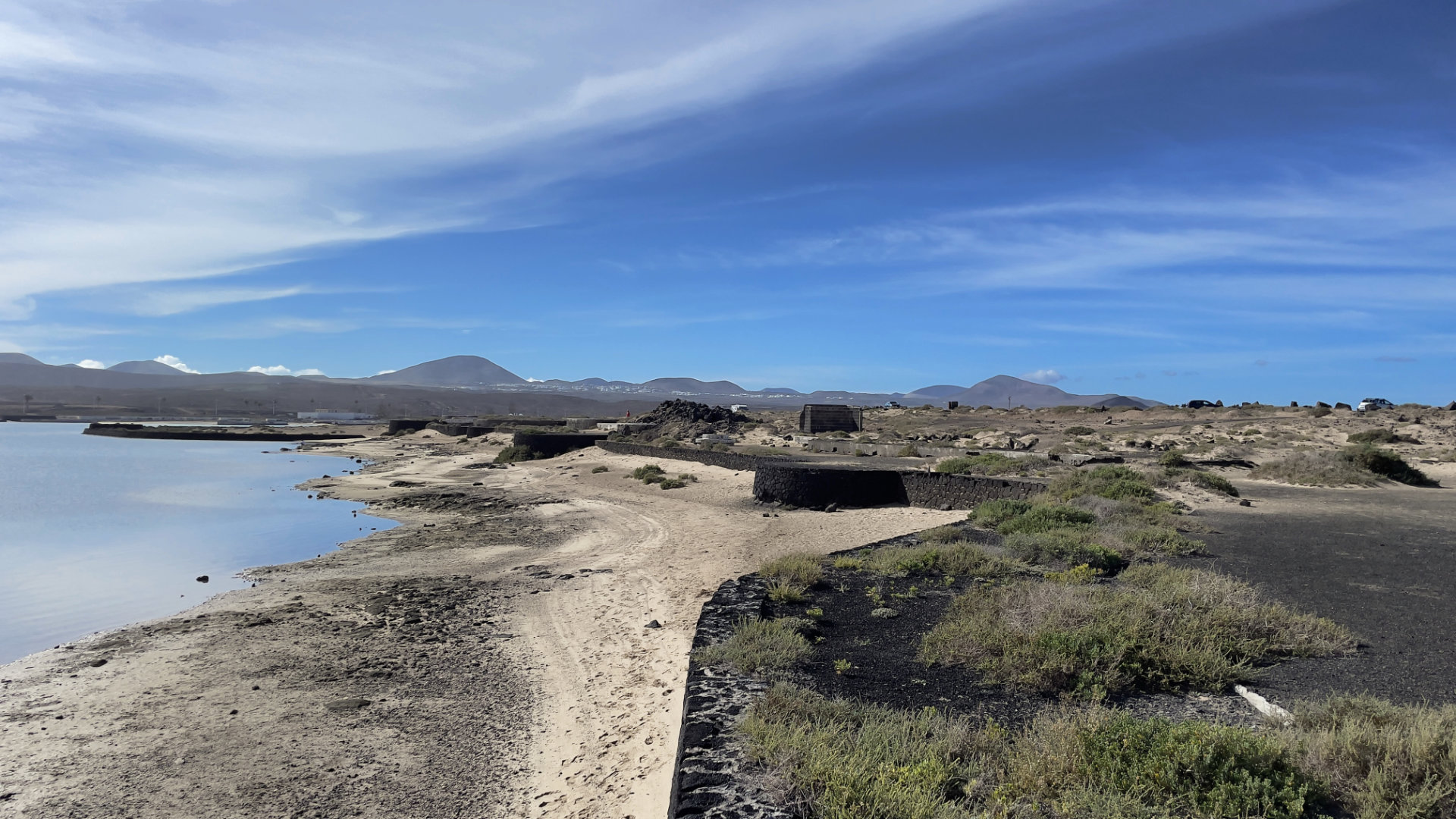 La Isleta - Lagune mit Sandbucht