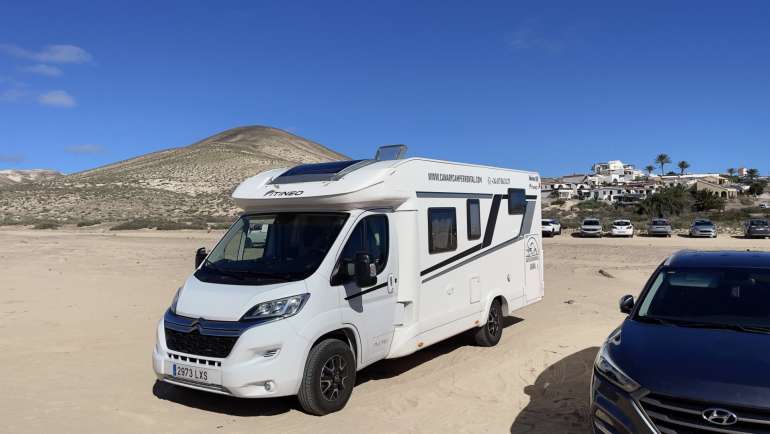 Lanzarote Camper Van mieten - ein Wohnmobil auf Lanzarote mieten
