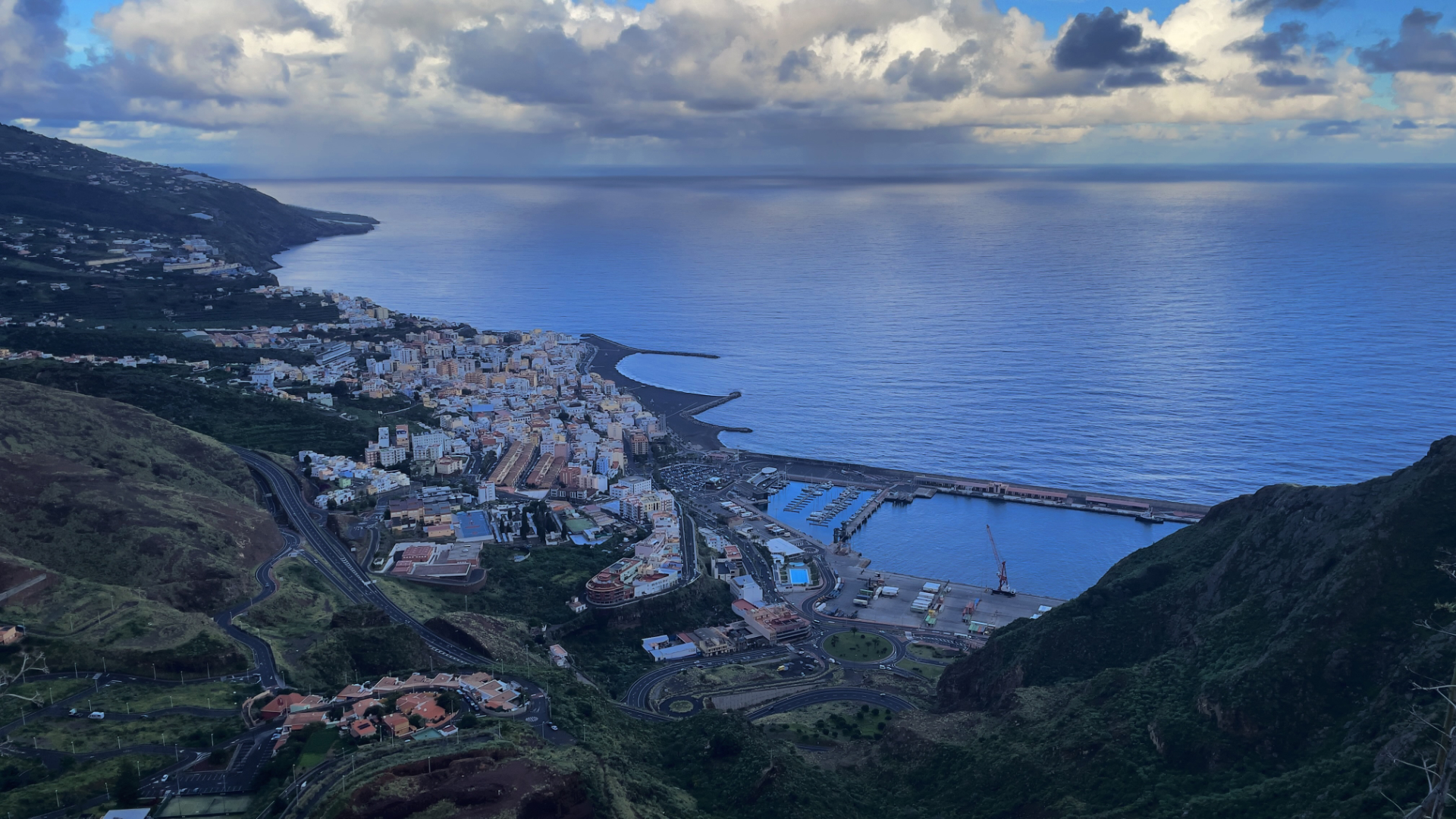 Mirador de la Concepcion - Ausblick Santa Cruz de La Palma