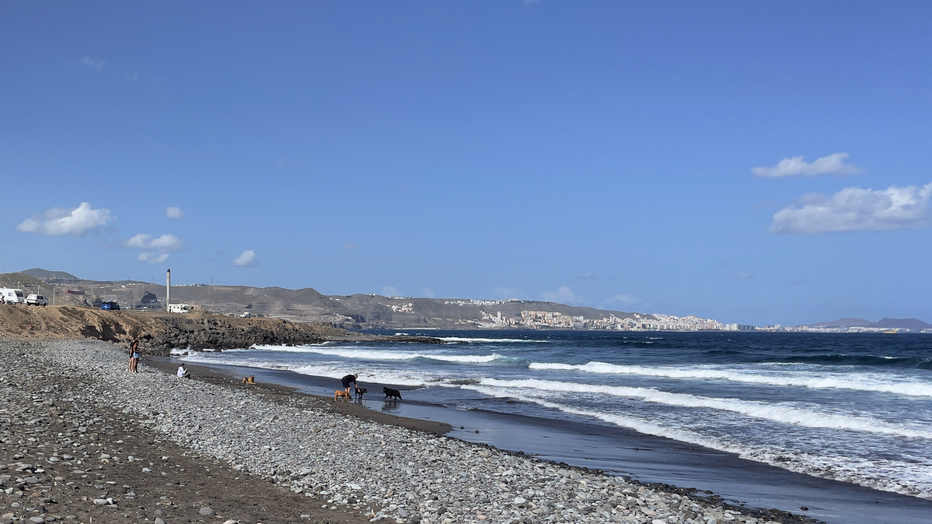 Playa de Malpaso - Strand mit Hund
