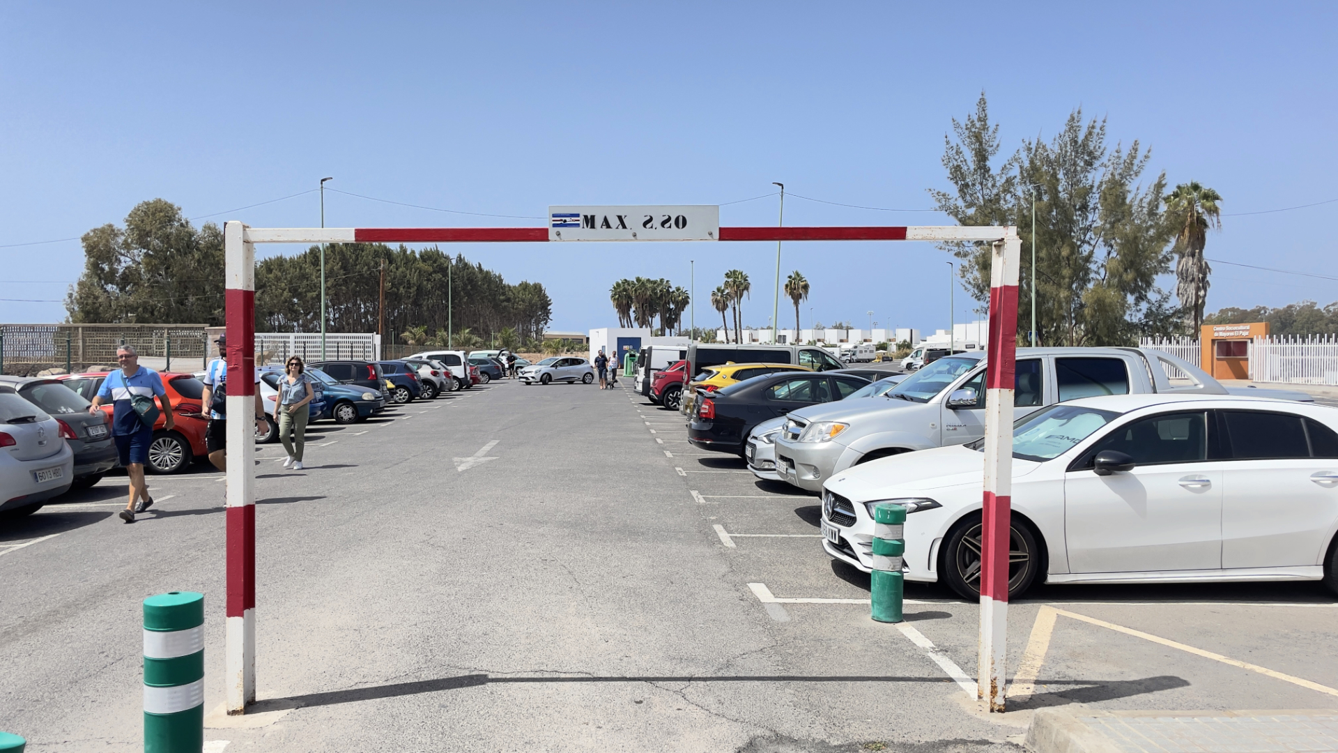Playa Santa Agueda - Parkplatz