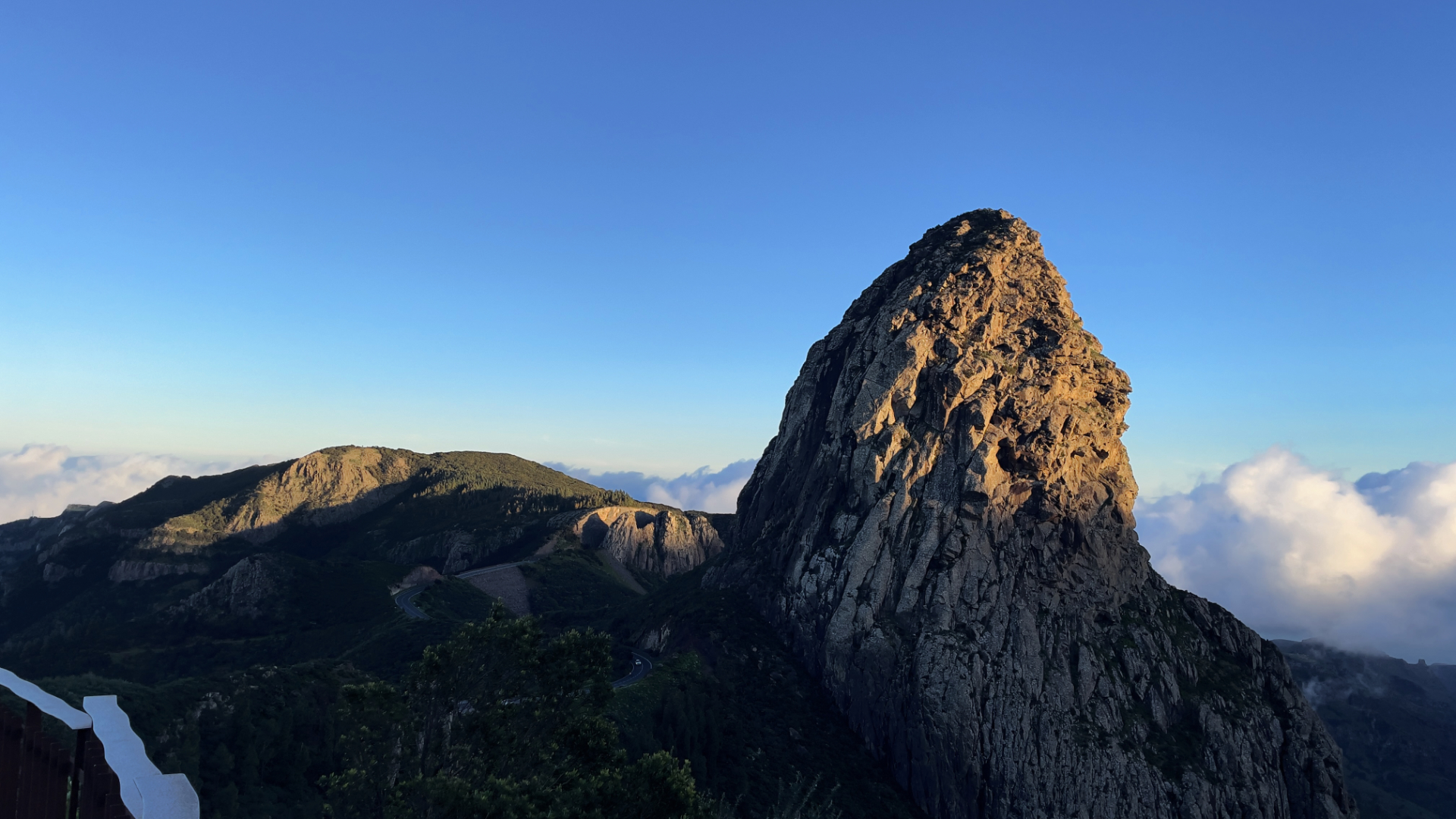 Roque de Agando - vom Aussichtspunkt Mirador de Los Roques
