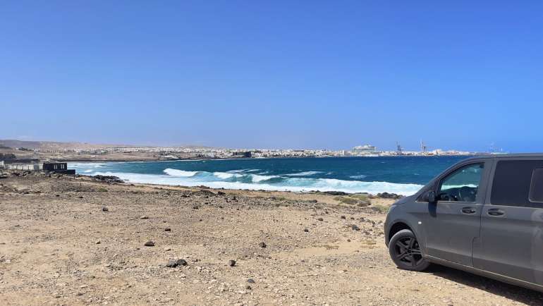 Vanlife Fuerteventura - Stellplatz Playa Blanca